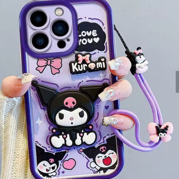 3D Kuromi iPhone SE (2020) Case - Picture 1 of 1